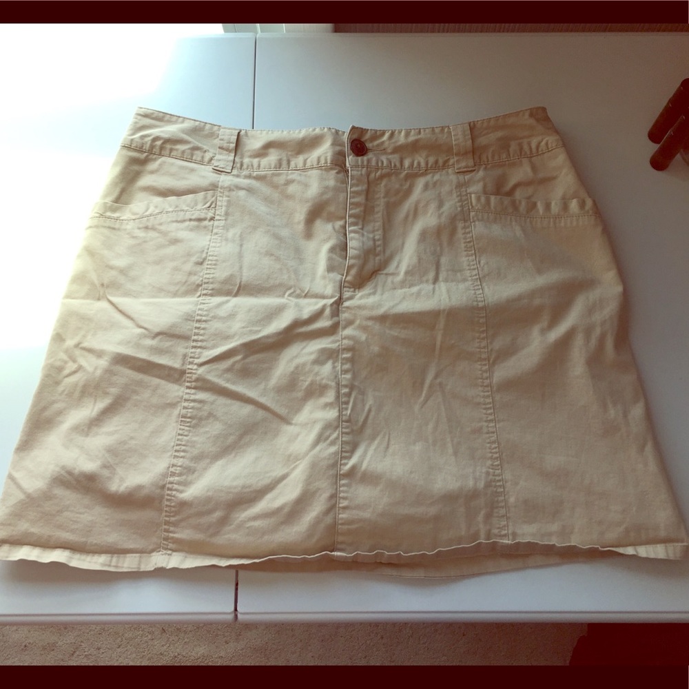 Khaki Skort